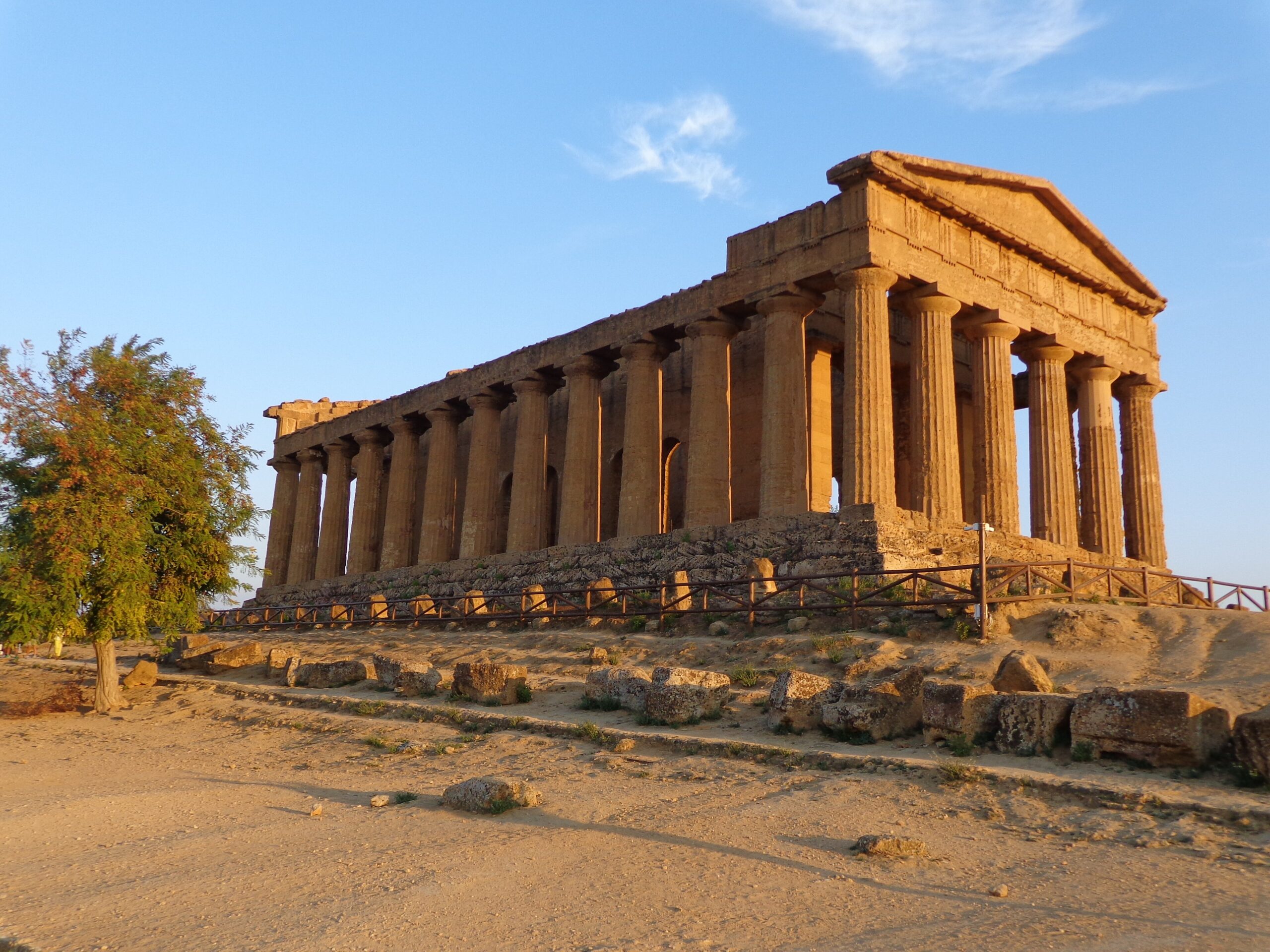 Il percorso di visita con il Tempio della Concordia
